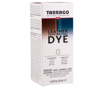 TARRAGO Leather Penetrating Dye 50ml + Brush - Barwnik do skór naturalnych + pędzelek