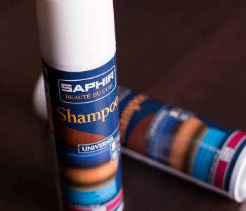 SAPHIR BDC Shampoo 150ml - Uniwersalny cleaner do skór licowych, zamszu, nubuku i tekstyliów